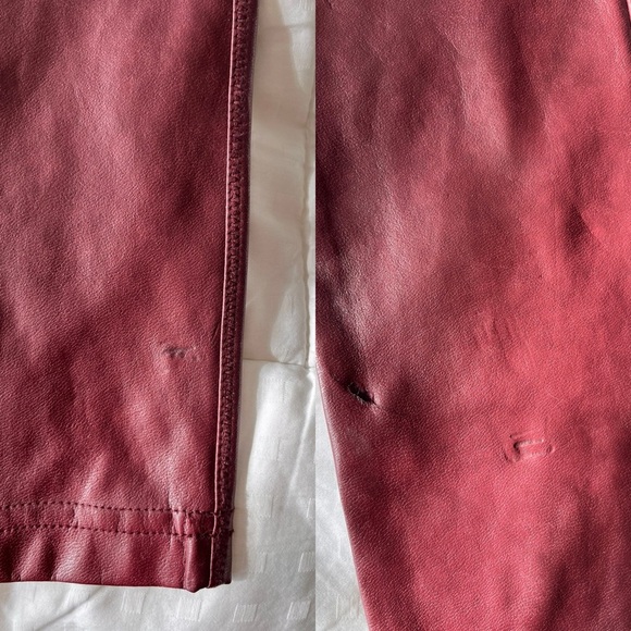 Wilfred Rebelle Vegan Leggings XS Burgundy - Picture 16 of 16